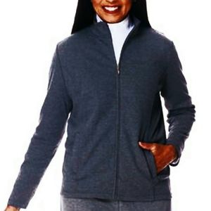 NWT Hasting & Smith Long Sleeve Mock Neck Full Zip Jacket Size 1X